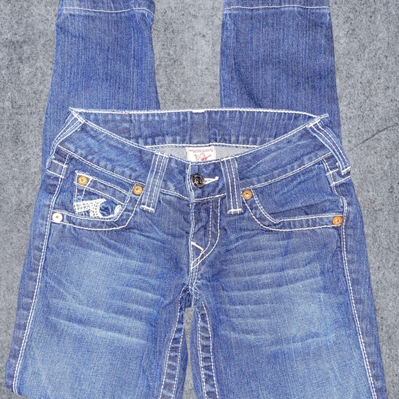True Religion Skinny Sz 25 - Picture 3 of 8
